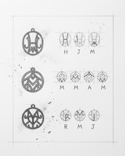 Family Initials Necklace – An Eternal Bond