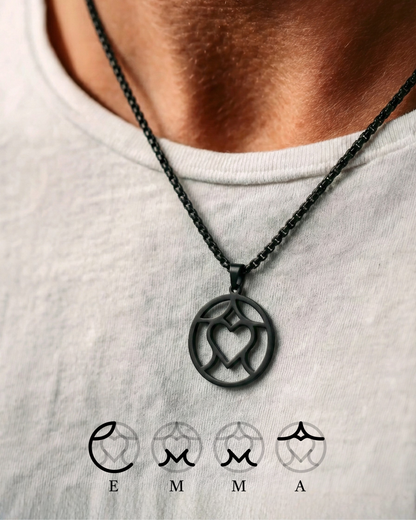 The Men's Monogram Necklace – Every Letter, a Story