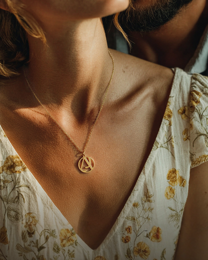 Intertwined Initials Necklace – Every Initial, a Story