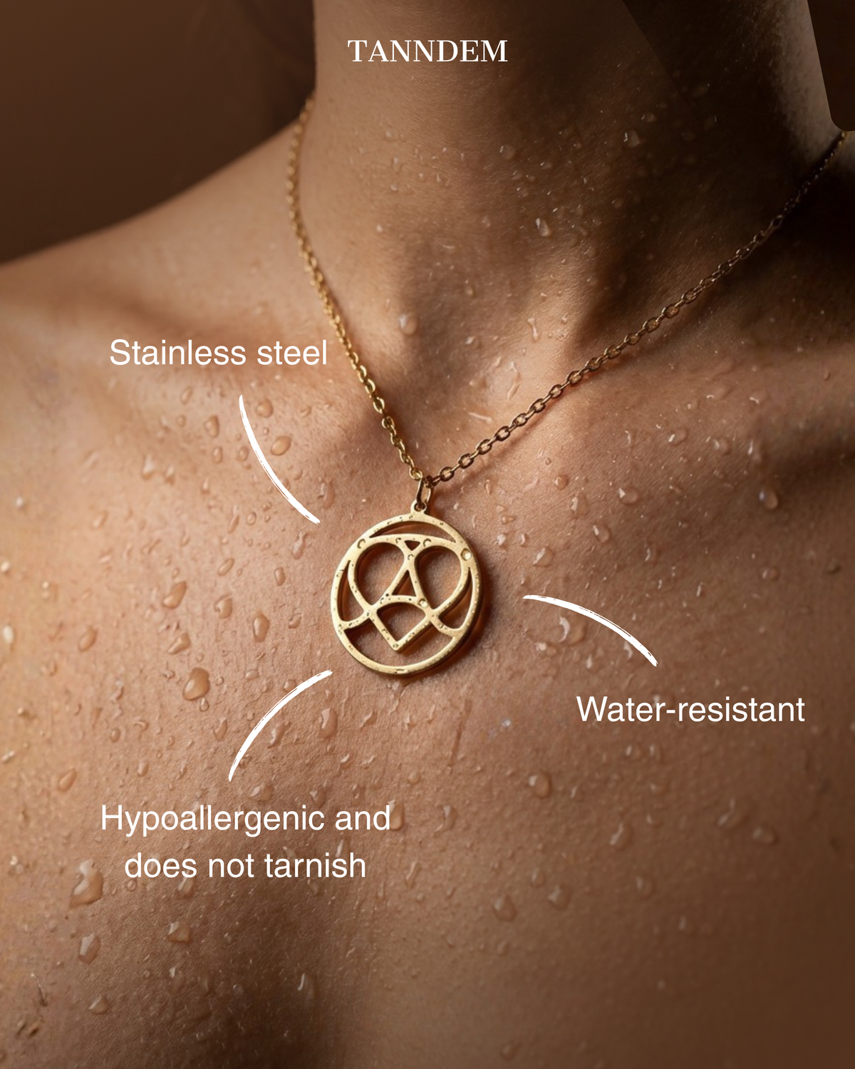 Intertwined Initials Necklace – Every Initial, a Story