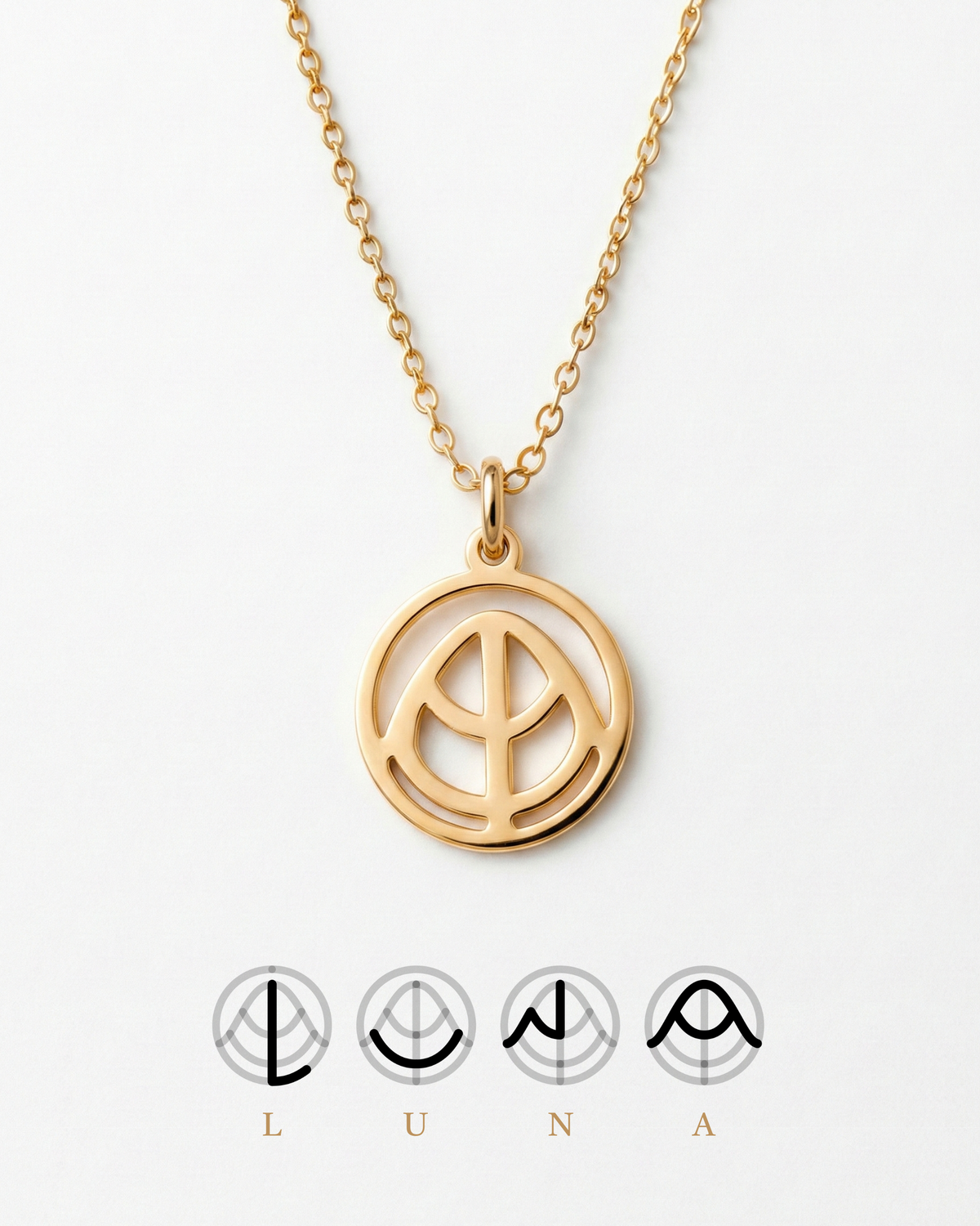 Monogram Necklace – For Your Faithful Companion