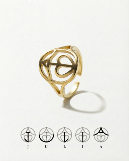 The Monogram Ring – Your Letters, Your Story