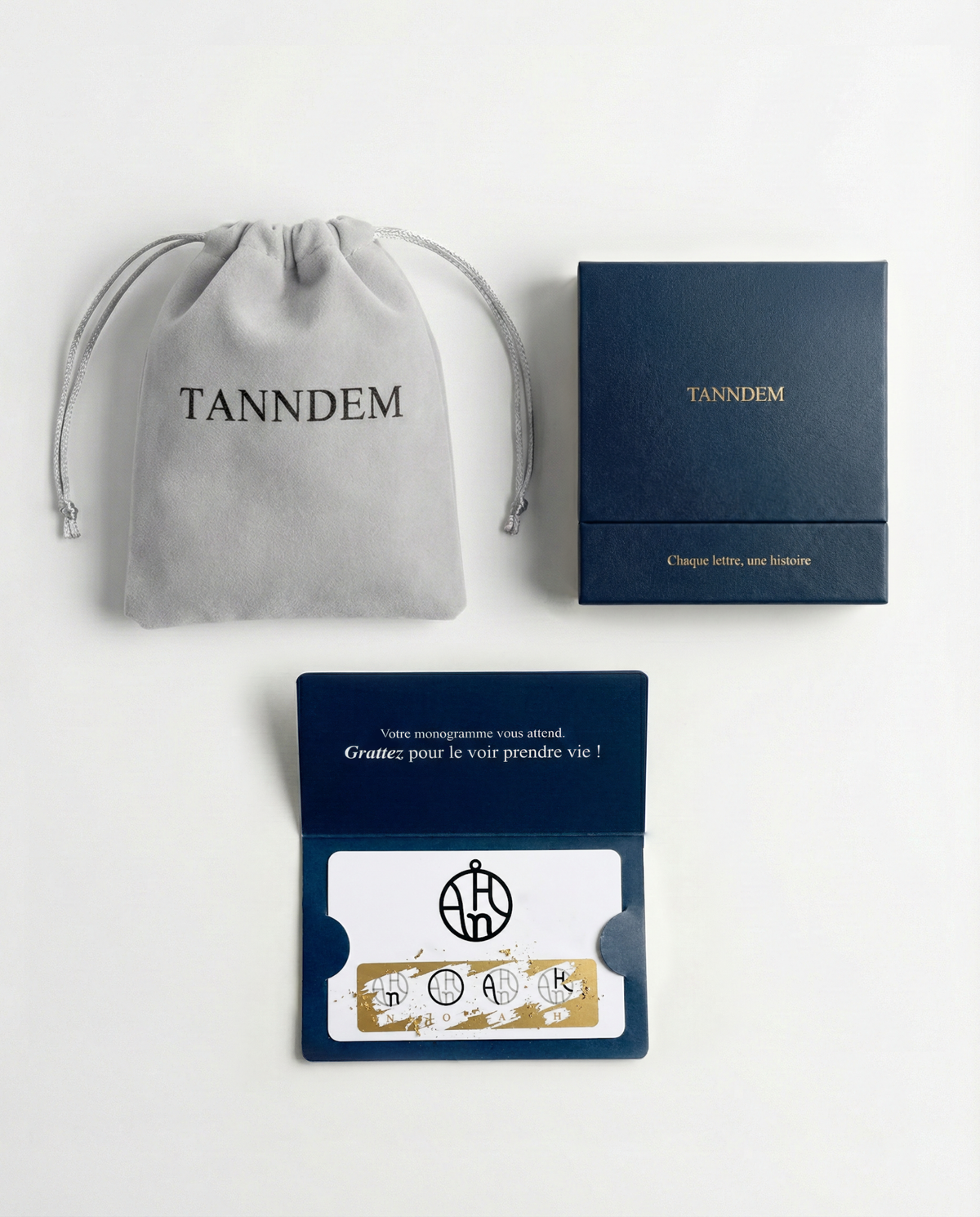 The Men's Monogram Necklace – Every Letter, a Story