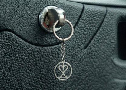 Custom Monogram Keyring